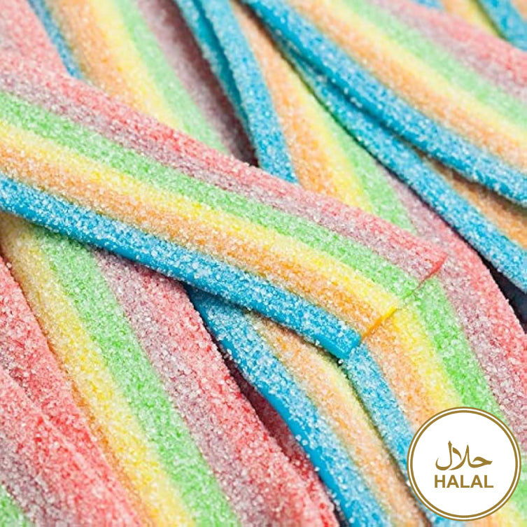 Bandeaux multicolores sucrés - Halal - 100g