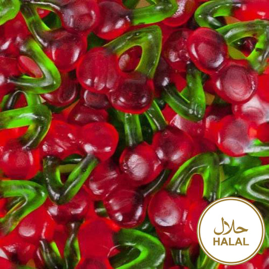Cerises lisses - Halal - 100g