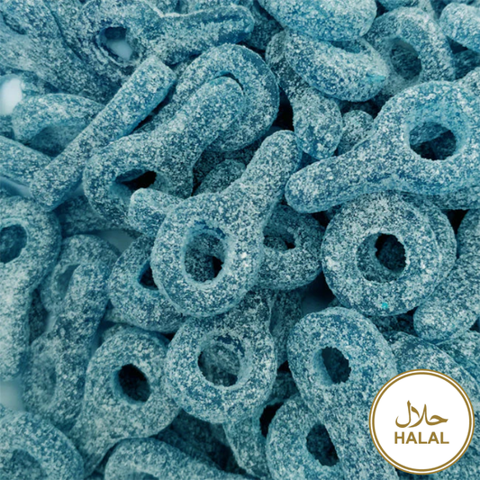 Tétines citriques bleues - Halal - 100g